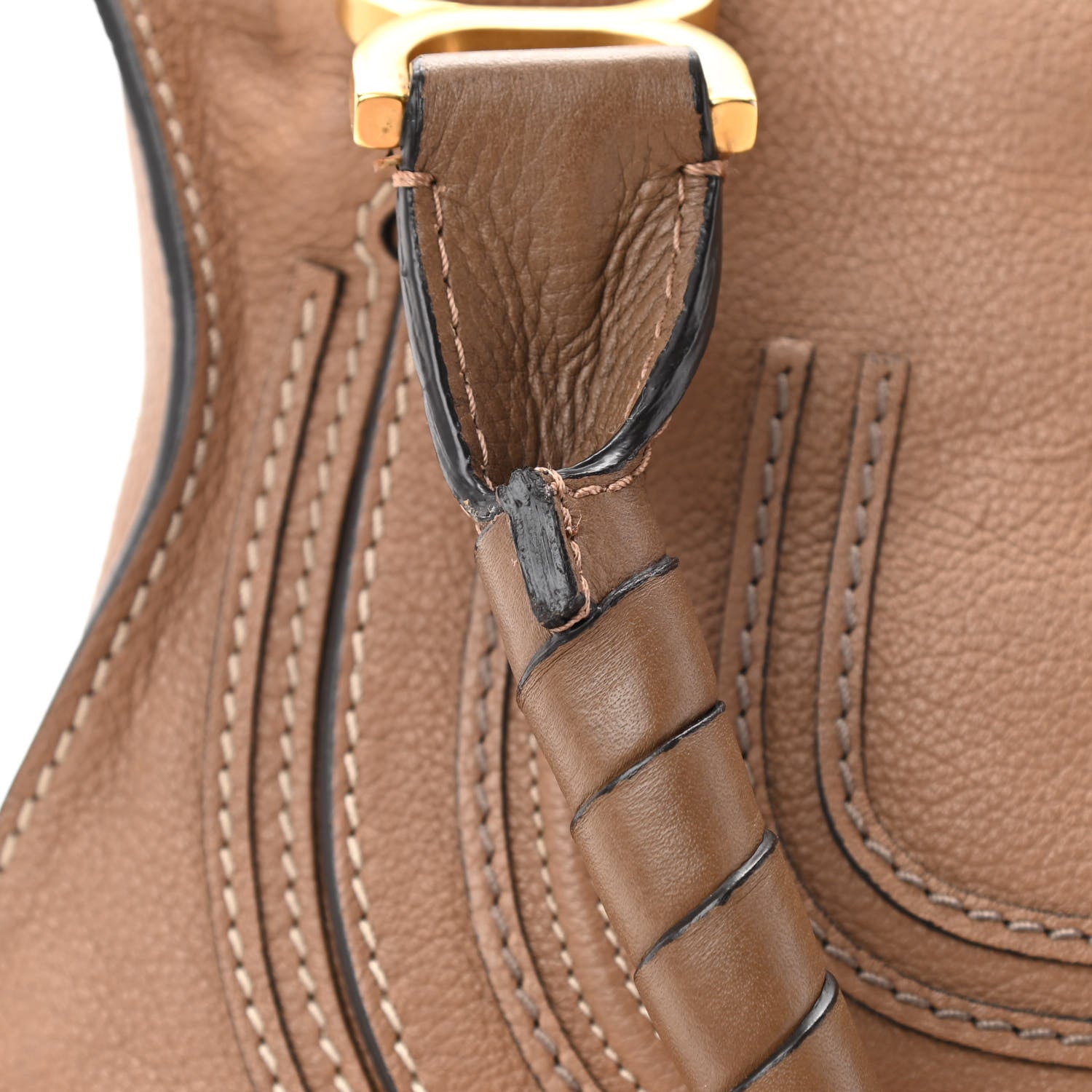 Chloe Calfskin Medium Marcie Satchel Nut 11 of 14