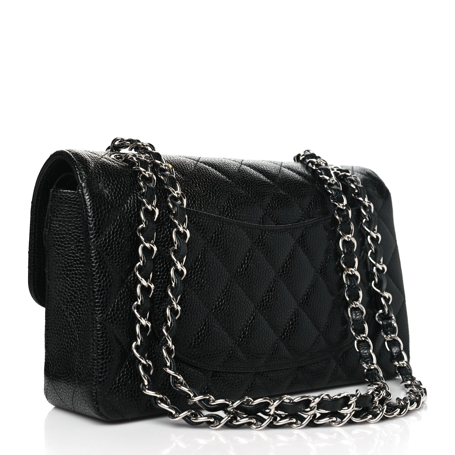 Chanel Caviar Quilted Small Double Flap Black 3 of 11