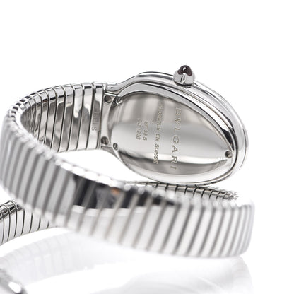 Bulgari Stainless Steel Diamond Bezel 35mm Serpenti Tubogas Quartz Watch 4 of 4