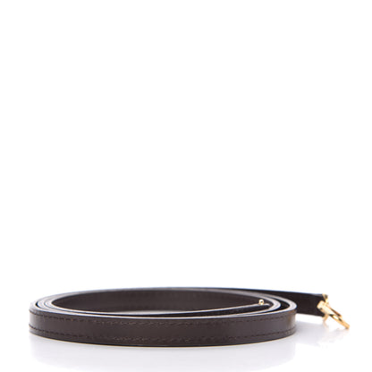 Louis Vuitton Calfskin 12mm Eva Shoulder Strap Brown 2 of 3