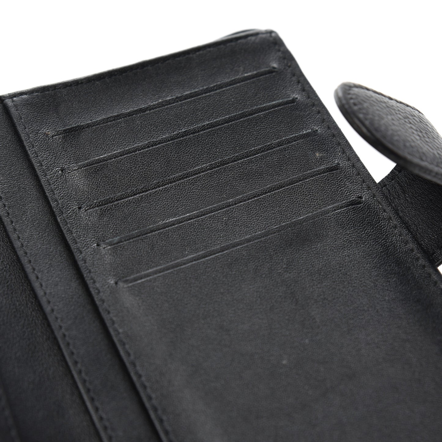 Caviar Timeless CC French Wallet Black