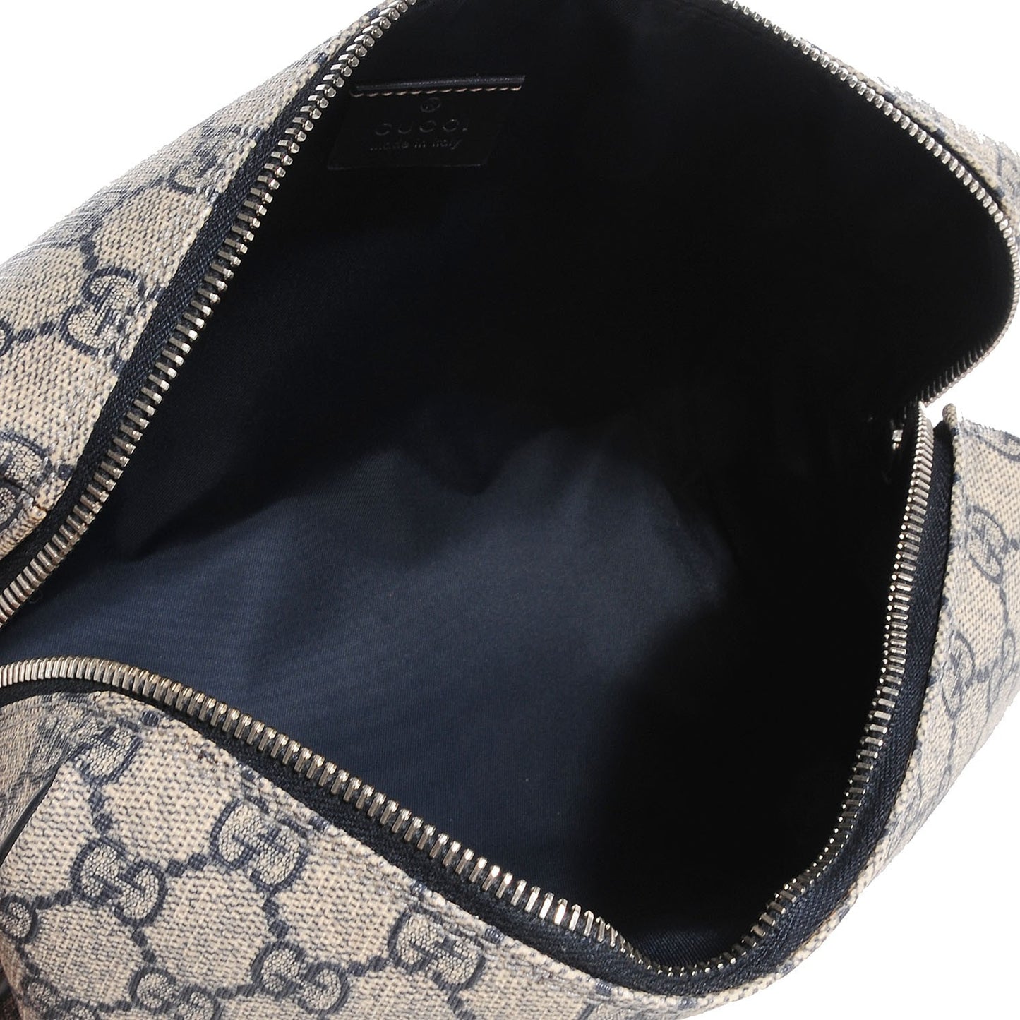 GG Plus Monogram Large Toiletry Case Navy