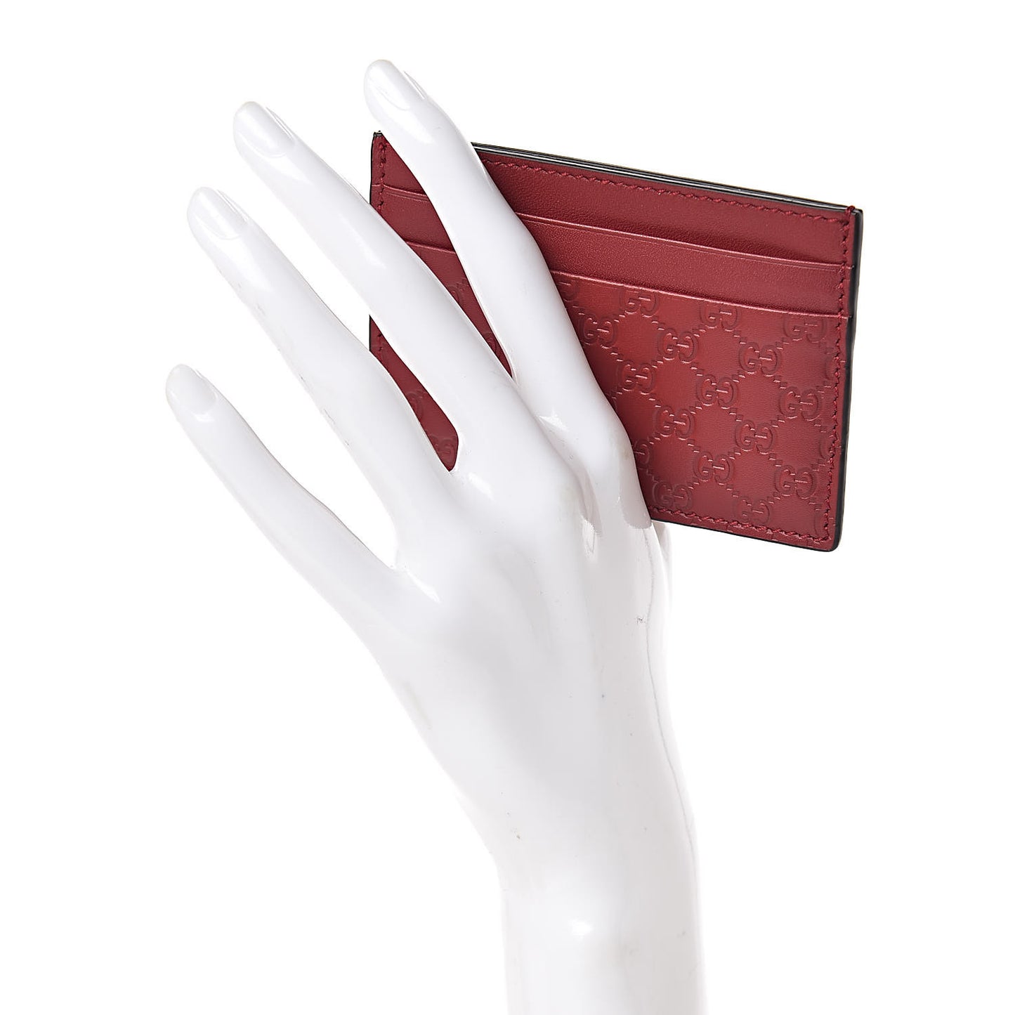 Microguccissima Card Holder Red