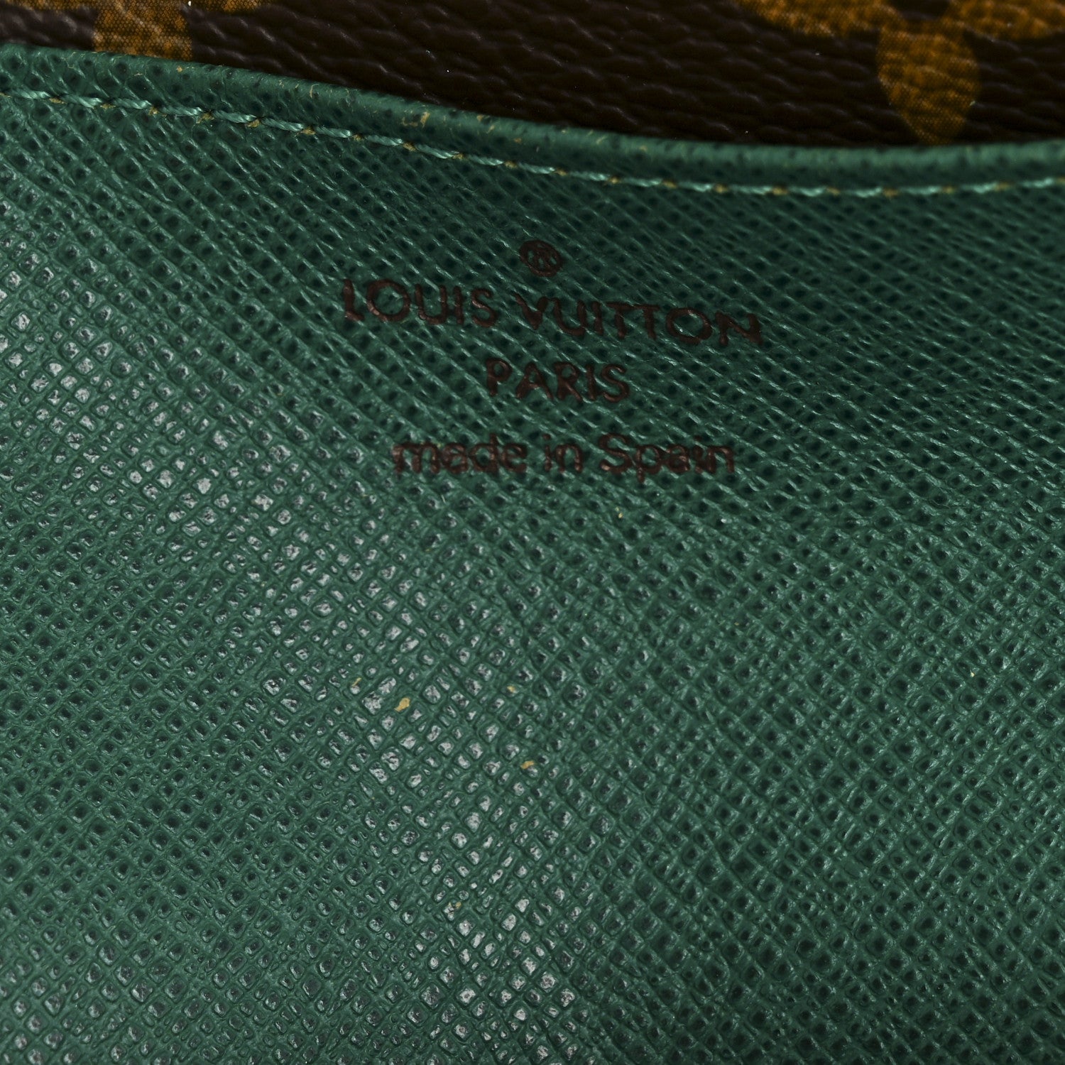 Louis Vuitton Monogram Emilie Wallet Vert 7 of 9