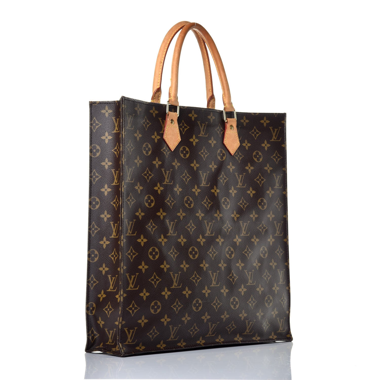 Louis Vuitton Monogram Sac Plat 3 of 9