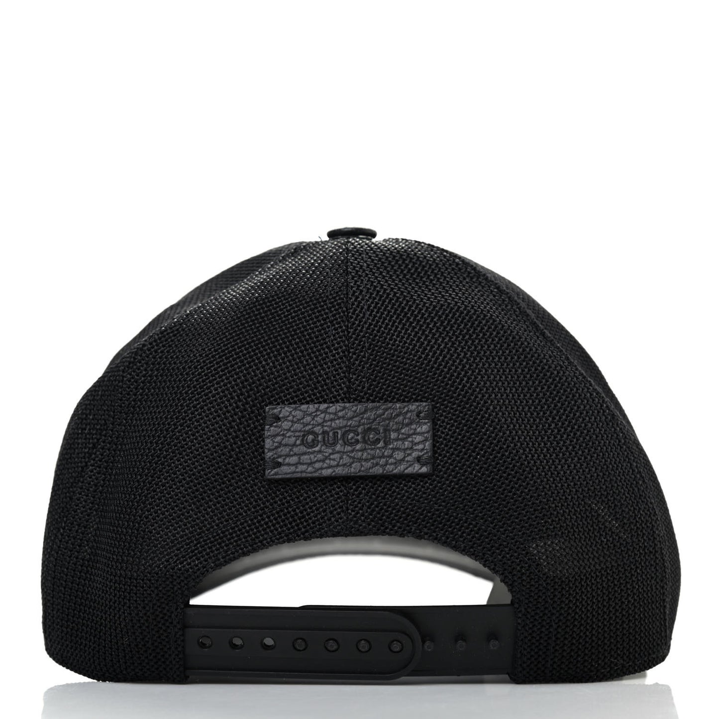 Nylon Monogram Baseball Hat M Black