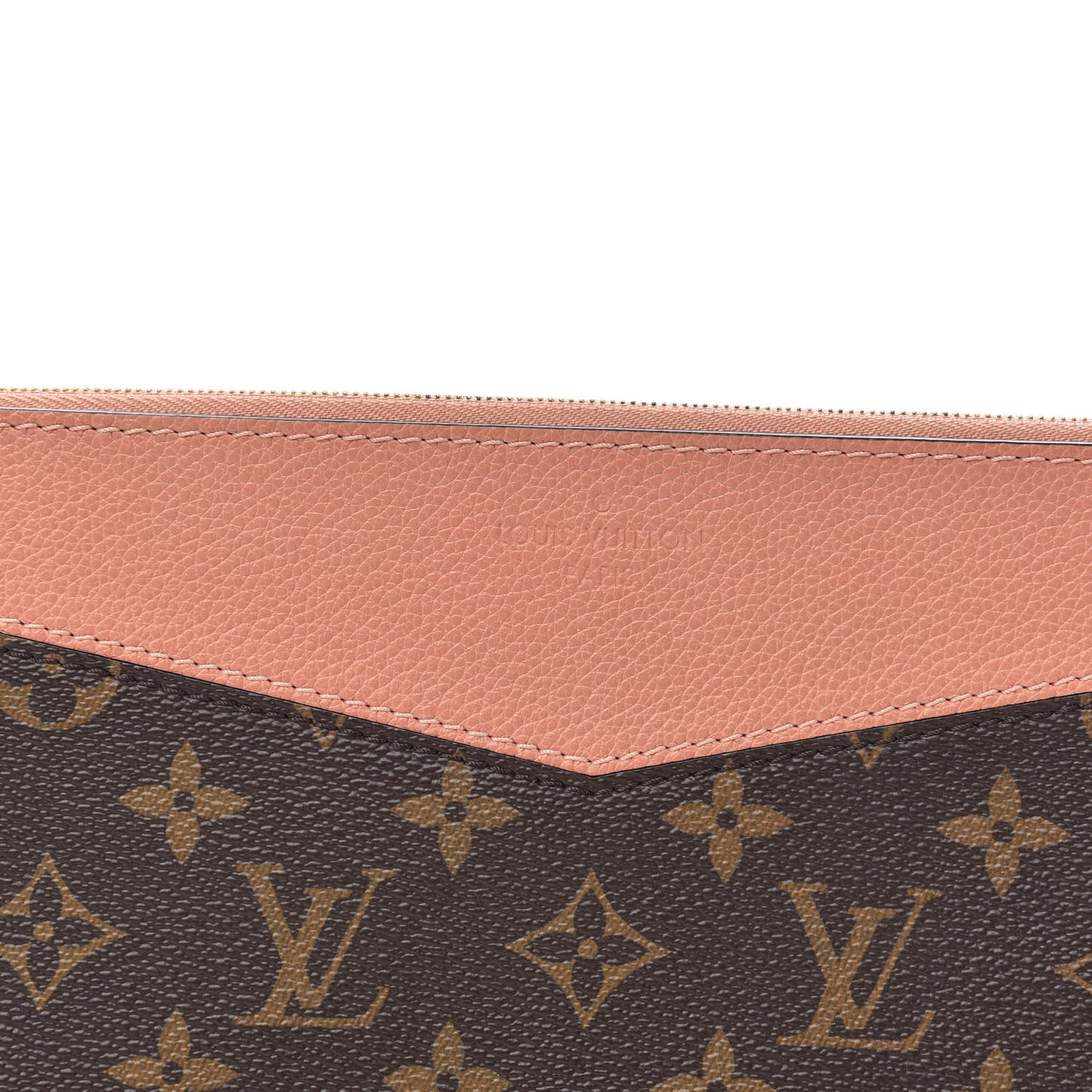 Monogram Daily Pouch Peach
