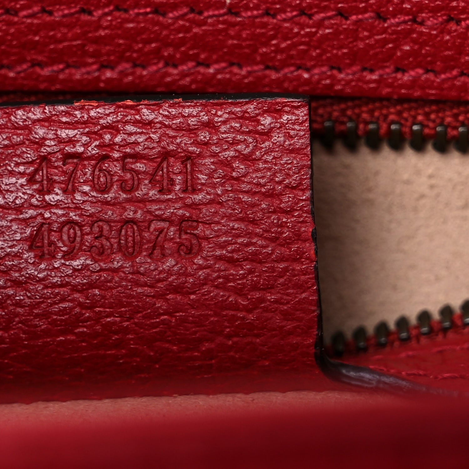 Gucci GG Supreme Monogram Small Queen Margaret Top Handle Bag Red 8 of 12
