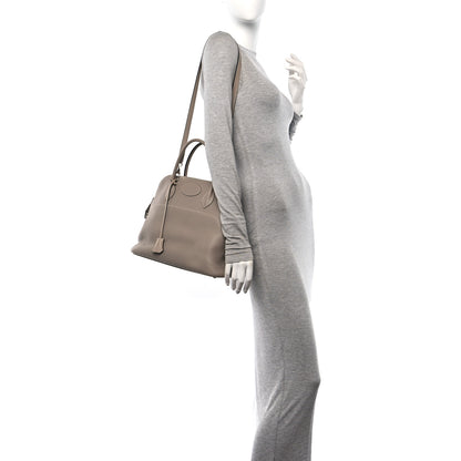 Hermes Taurillon Clemence Bolide 35 Gris Tourterelle 2 of 10