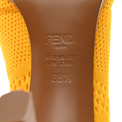 Fendi Technical 3D Mesh FFrame Ankle Boots 38.5 Reggae 7 of 7
