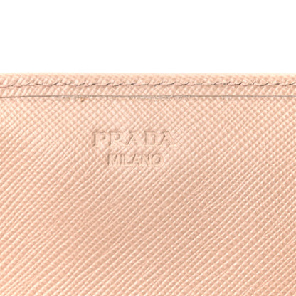 Prada Saffiano Metal Continental Flap Wallet Cammeo 6 of 9
