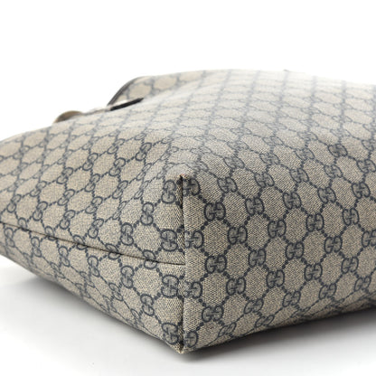 Gucci GG Plus Monogram Medium Signature Web Loop Tote Navy 5 of 13