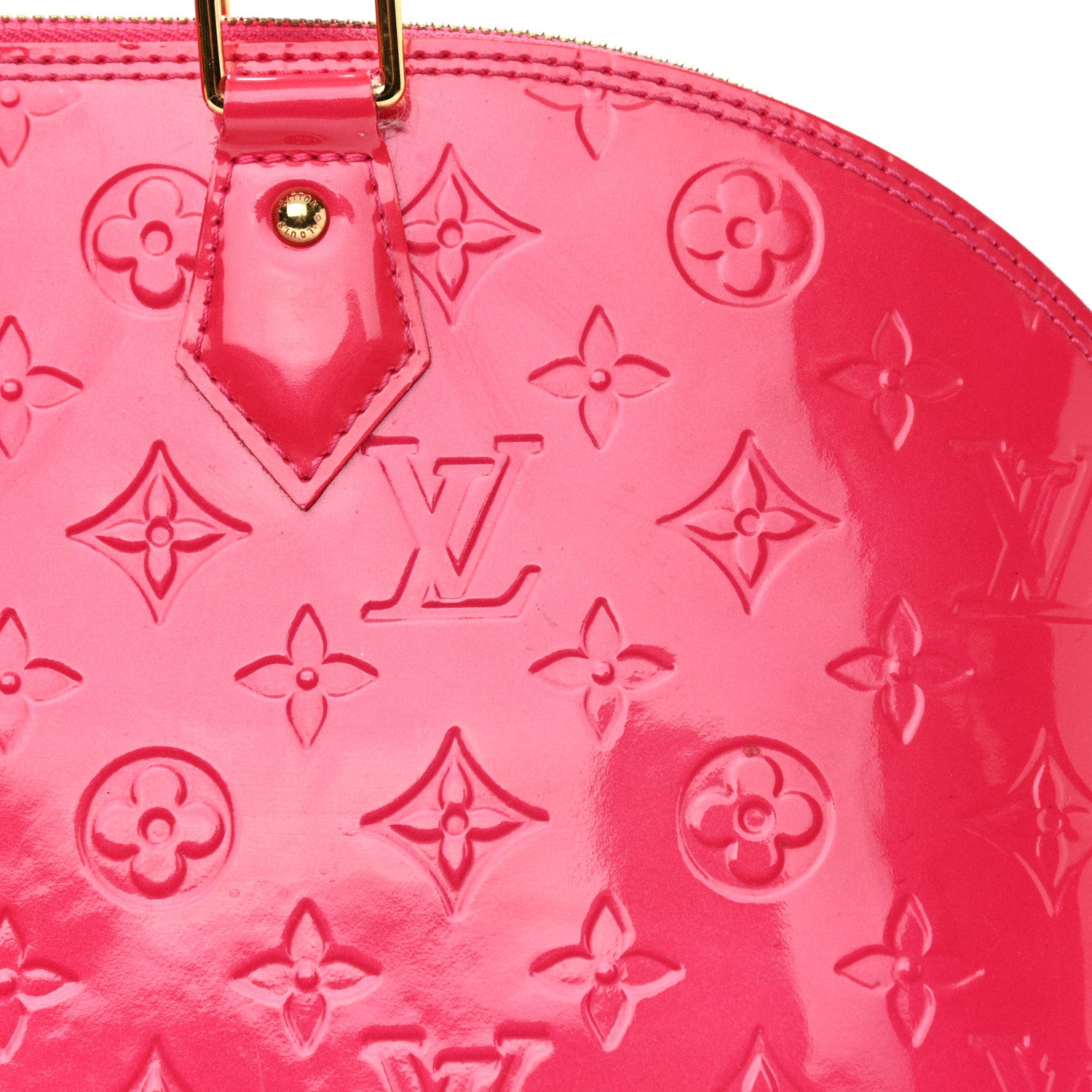 Louis Vuitton Vernis Alma GM Rose Pop 13 of 19
