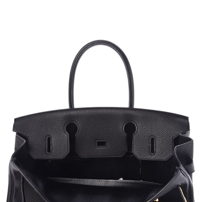 Hermes Togo Birkin 30 Black 9 of 34