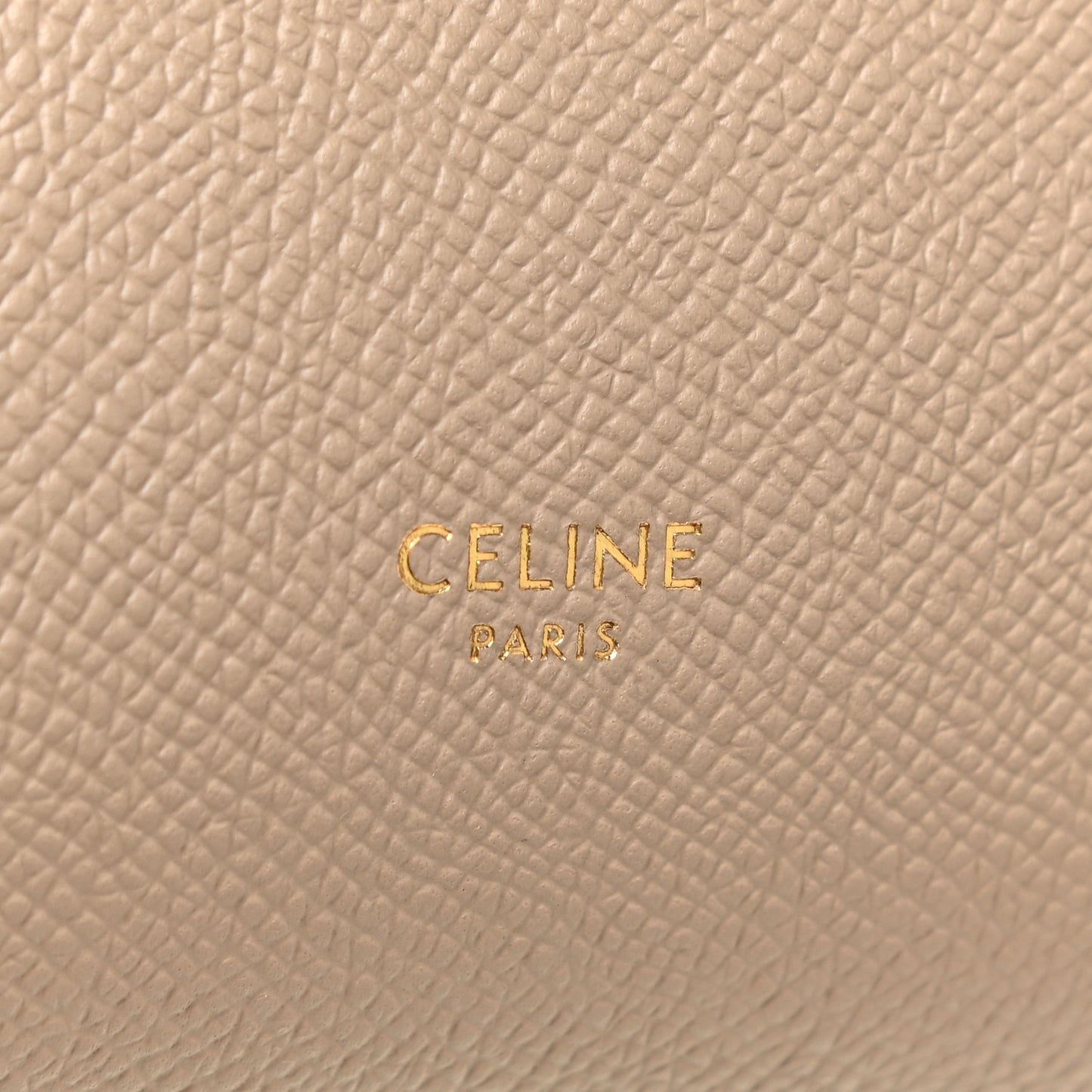 Grained Calfskin Nano Belt Bag Light Taupe