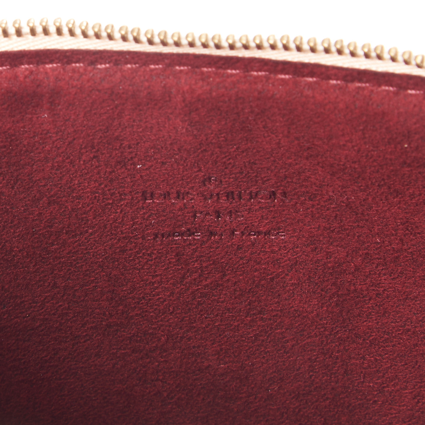 Monogram Multicolor Pochette Accessories White