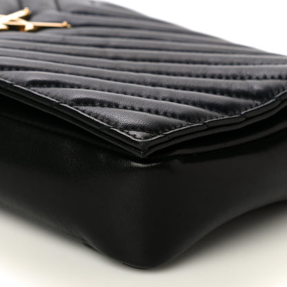 Saint Laurent Lambskin Matelasse Monogram Kate 99 Black 11 of 22