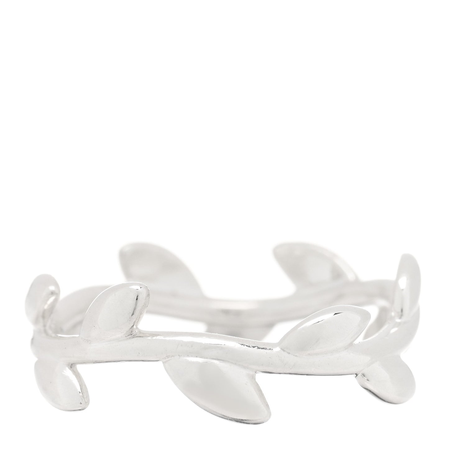 Sterling Silver Paloma Picasso Narrow Olive Leaf Band Ring 47 4
