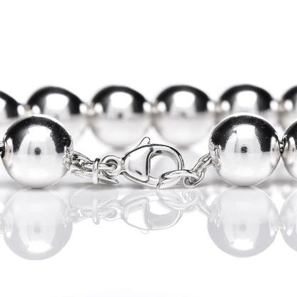 Tiffany Sterling Silver 10mm HardWear Ball Bracelet 4 of 6