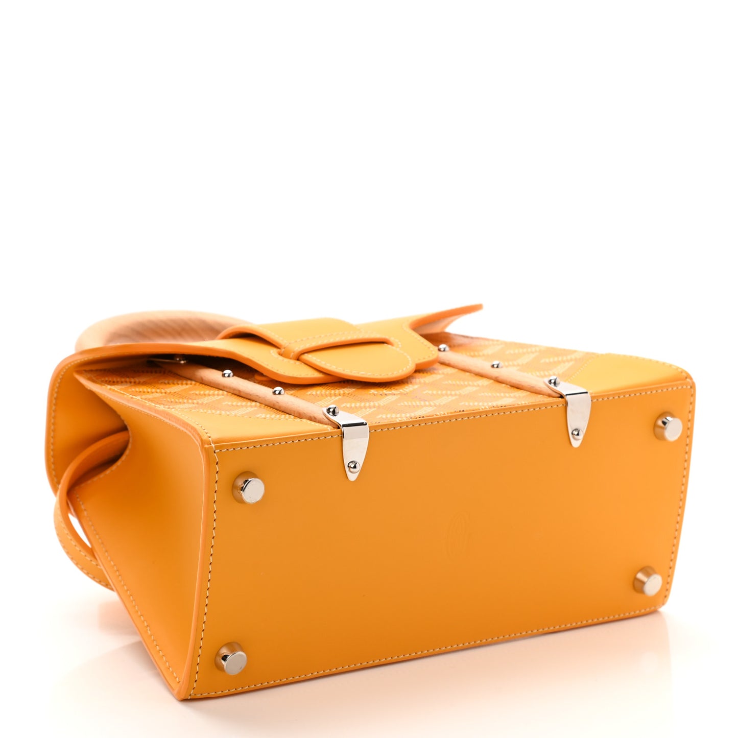 Goyardine Structure Mini Saigon Yellow