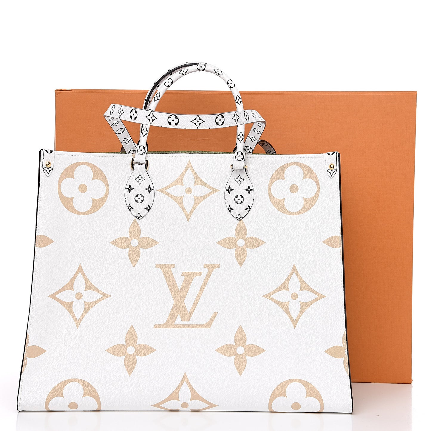 Monogram Giant Onthego GM Kaki Beige