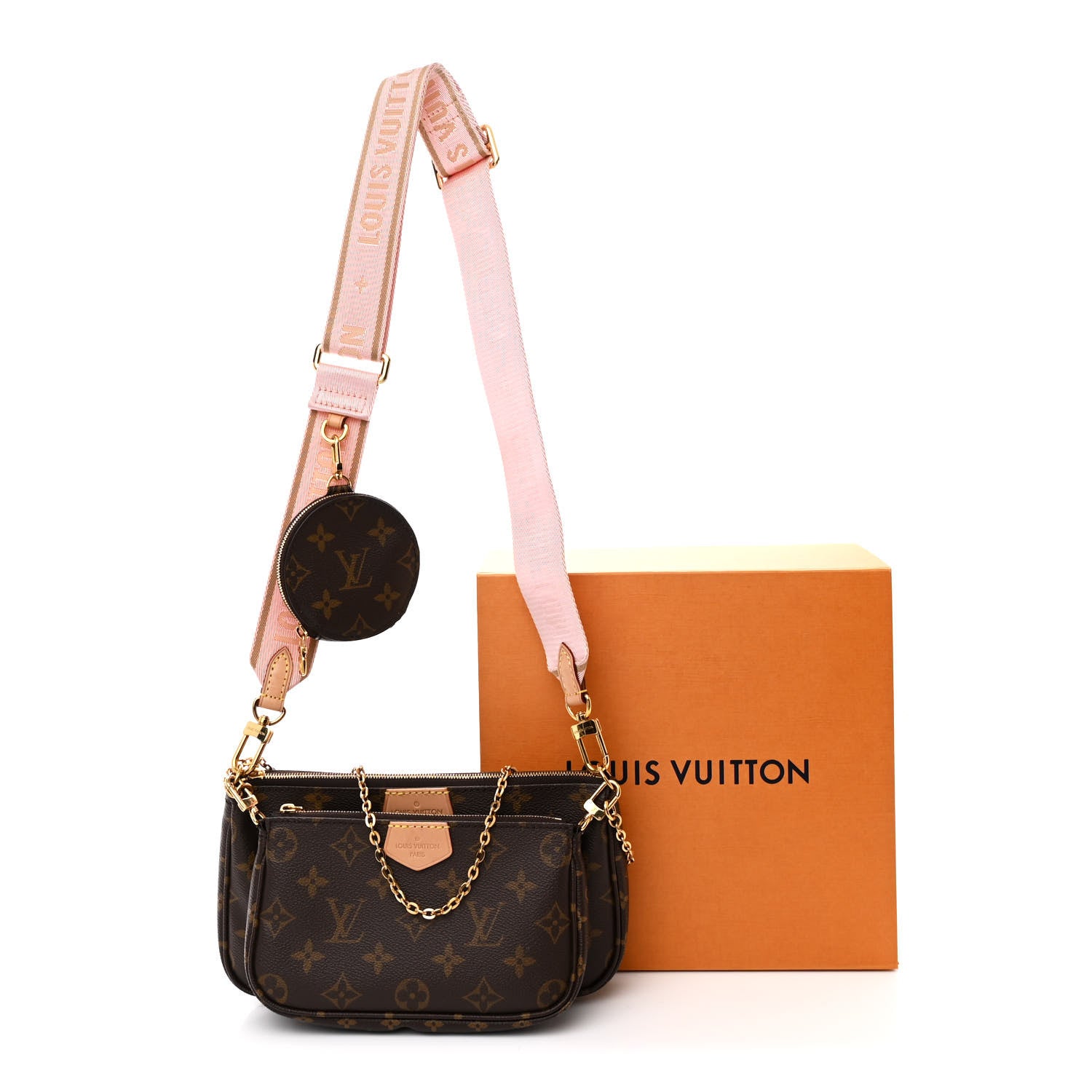 Louis Vuitton Monogram Multi Pochette Accessories Rose Clair 13 of 13