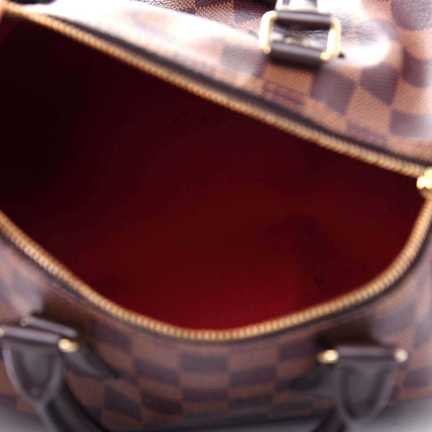 Louis Vuitton Damier Ebene Speedy Bandouliere 25 6 of 13