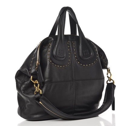 Givenchy Lambskin Studded Medium Nightingale Black 4 of 10