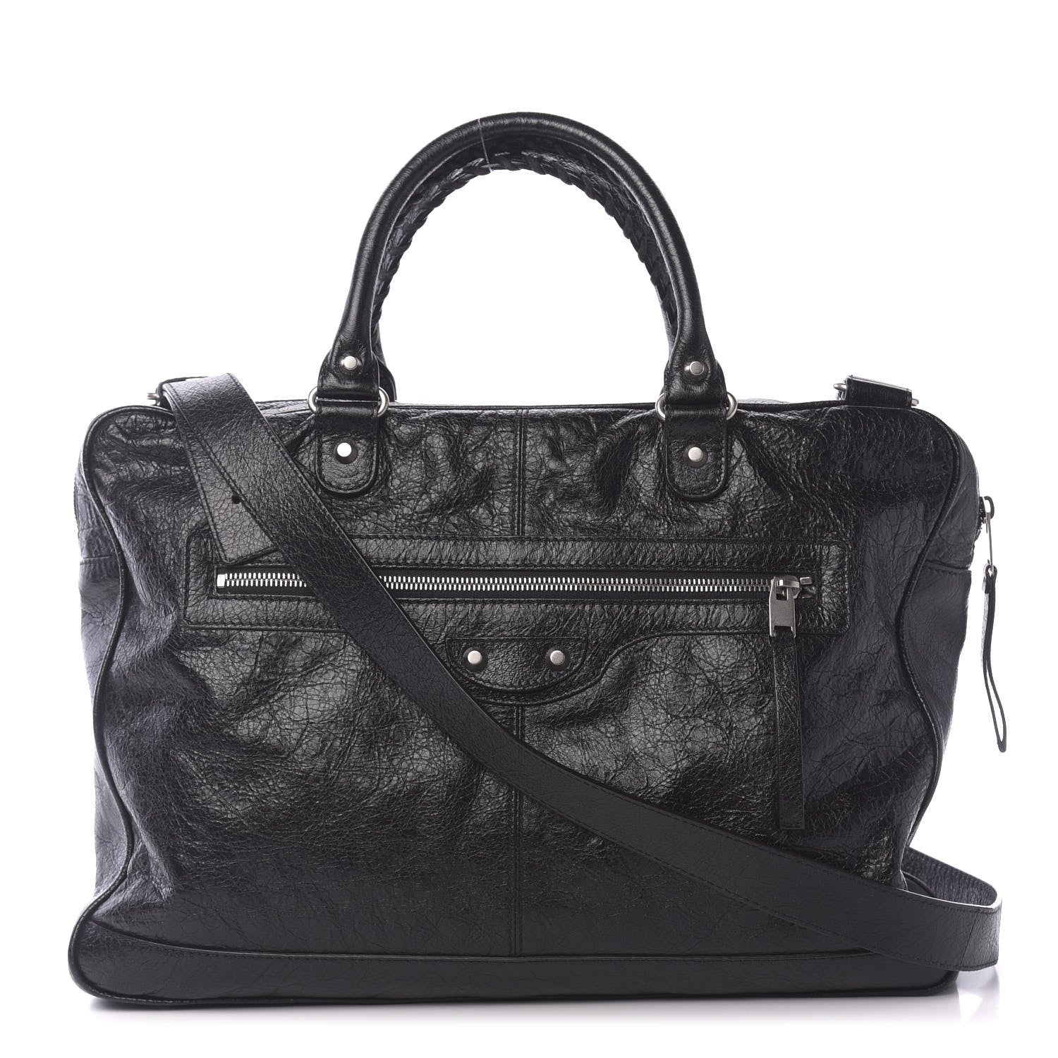 Balenciaga Agneau Classic Hardware Mini Folder Black 1 of 10