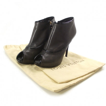 Louis Vuitton Leather Intense Low Boots 39 Gris 4 of 8