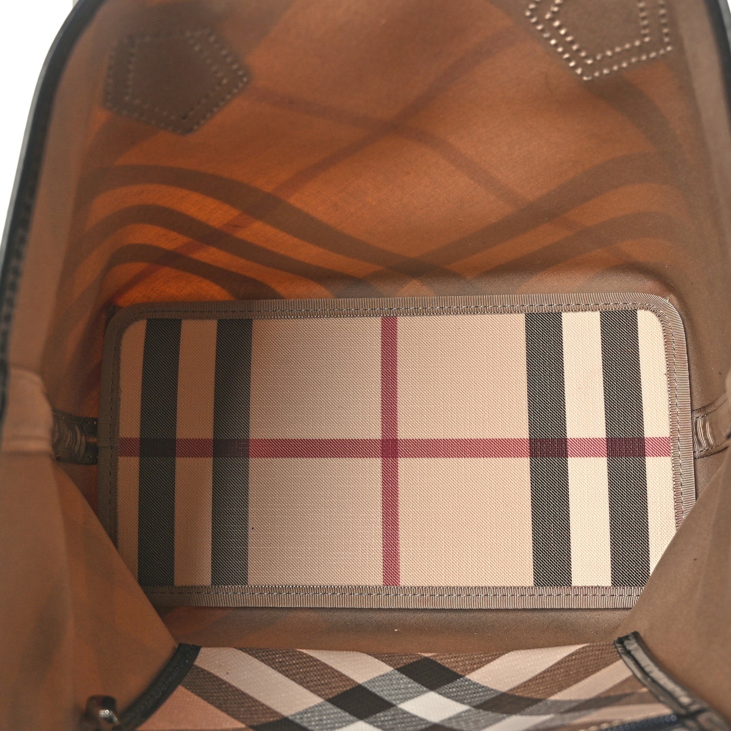 Nova Check Tote Black