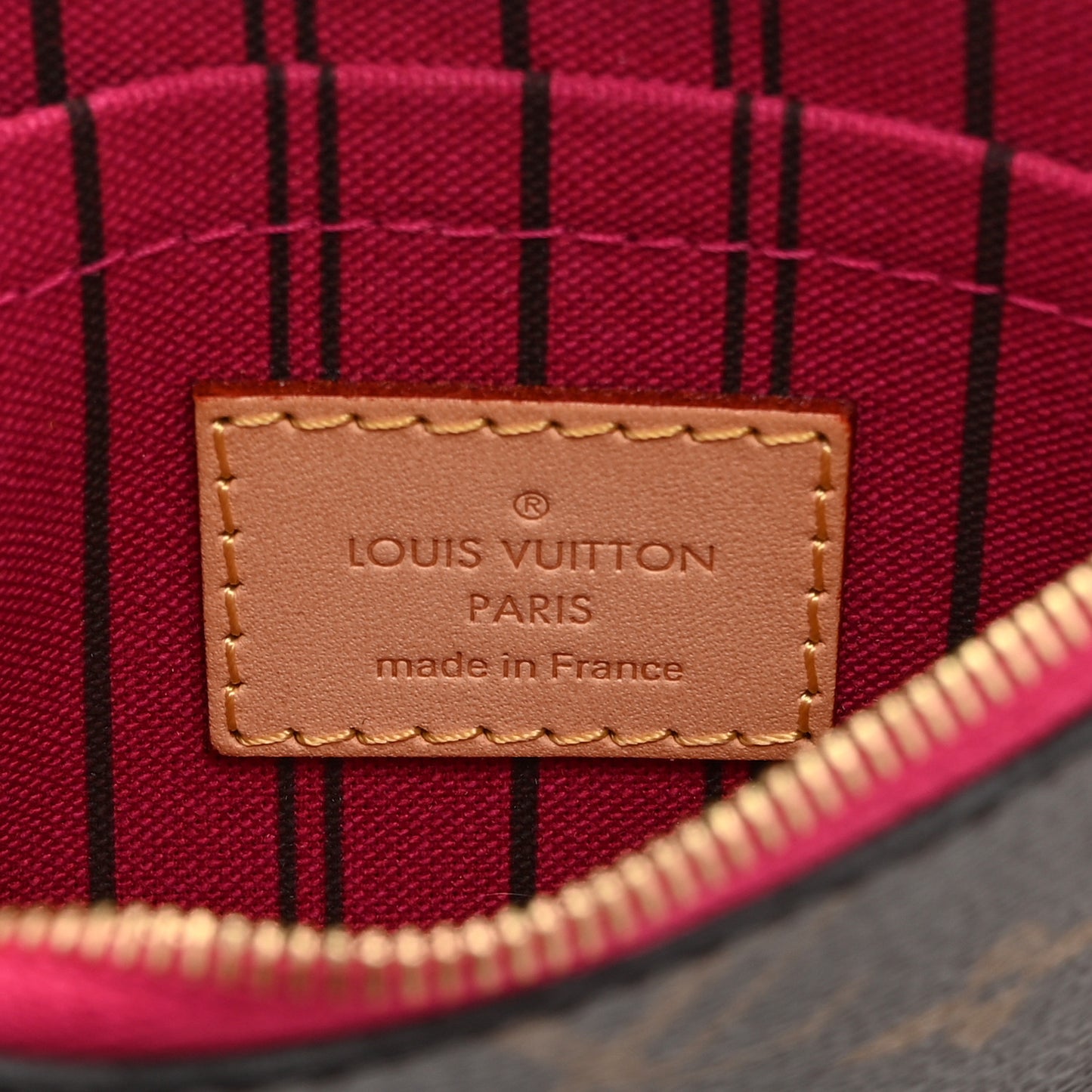 Monogram Neverfull PM Pochette Pivoine