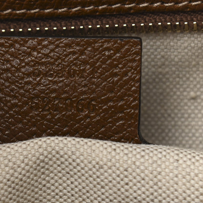 Gucci Monogram Medium Bree Zippered Tote Beige Tabacco 7 of 10