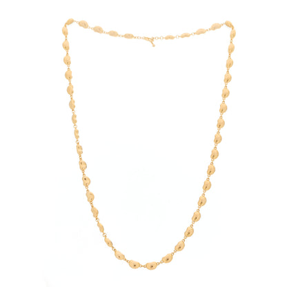 Tiffany 18K Rose Gold Mini Elsa Peretti Bean Link Necklace 3 of 5
