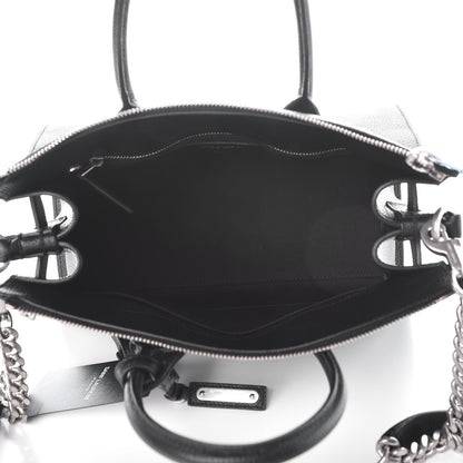 Saint Laurent Grained Calfskin Baby Supple Sac De Jour Black 5 of 8