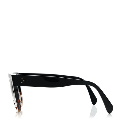 Celine Shadow Sunglasses CL 4001IN Black Havana 3 of 9