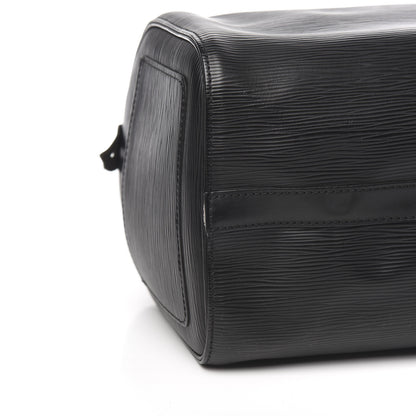 Louis Vuitton Epi Speedy 30 Black 7 of 9