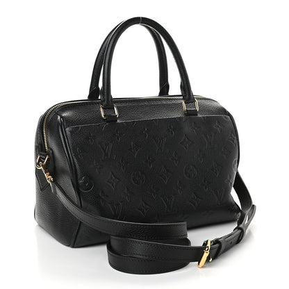 Louis Vuitton Empreinte Speedy Bandouliere 25 NM Black 3 of 9