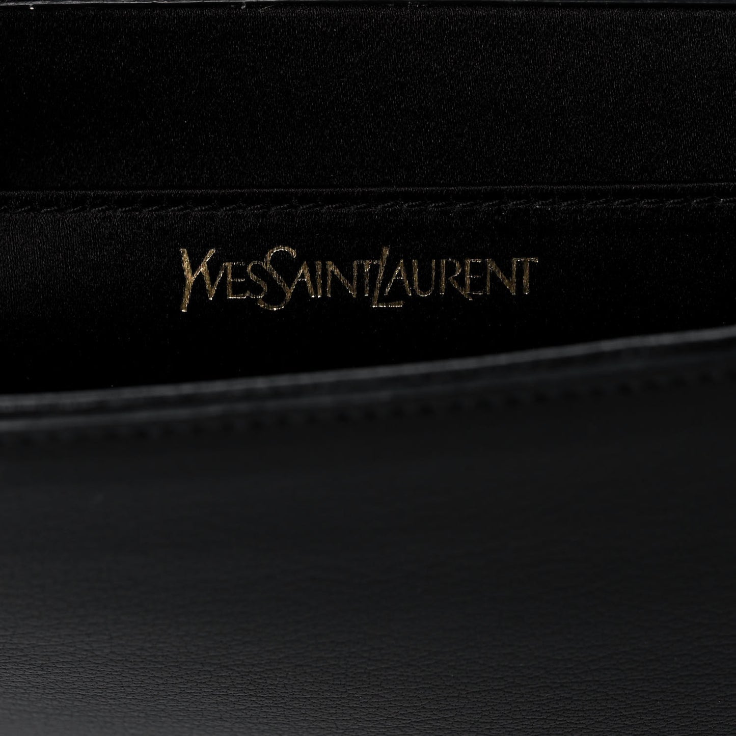 Calfskin Monogram Large Belle De Jour Clutch Black
