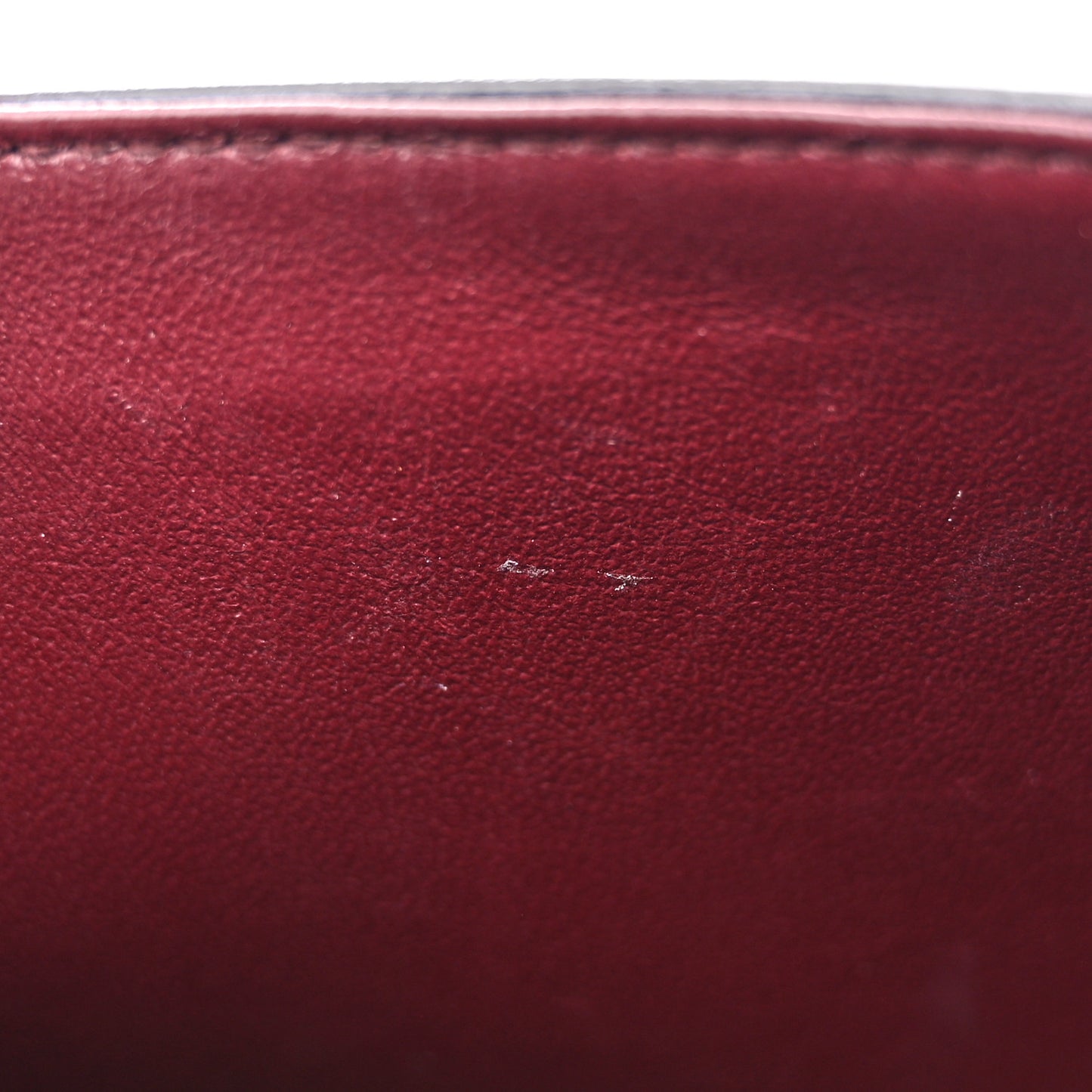 Smooth Calfskin Medium Classic Monogram Cassandra Top Handle Black Rouge Legion