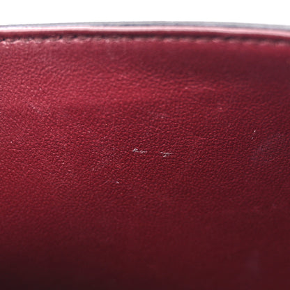 Saint Laurent Smooth Calfskin Medium Classic Monogram Cassandra Top Handle Black Rouge Legion 13 of 19