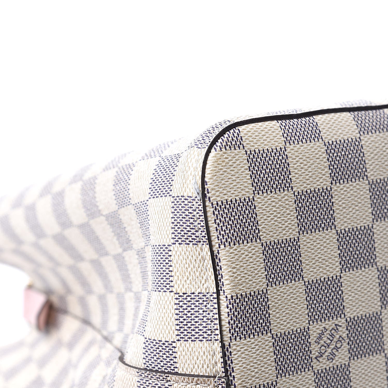 Louis Vuitton Damier Azur Neonoe MM Eau De Rose 9 of 10