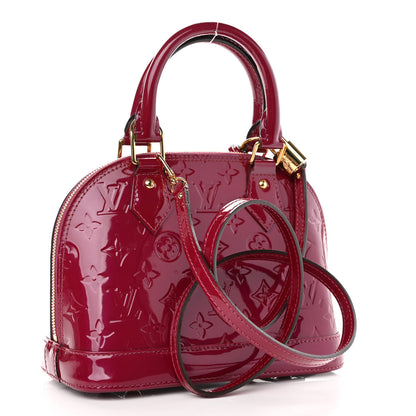 Louis Vuitton Vernis Alma BB Magenta 2 of 6