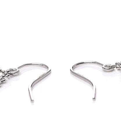 Tiffany 18K White Gold Fringe Earrings 3 of 4