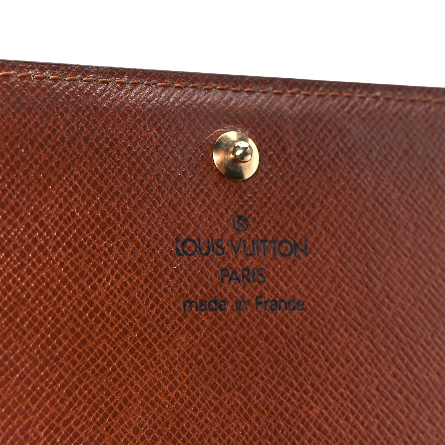 Louis Vuitton Monogram Porte-Monnaie Tresor Wallet 8 of 9