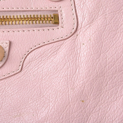 Balenciaga Agneau Giant 12 Gold Hardware Work Rose Poudre Rose Petunia 8 of 17