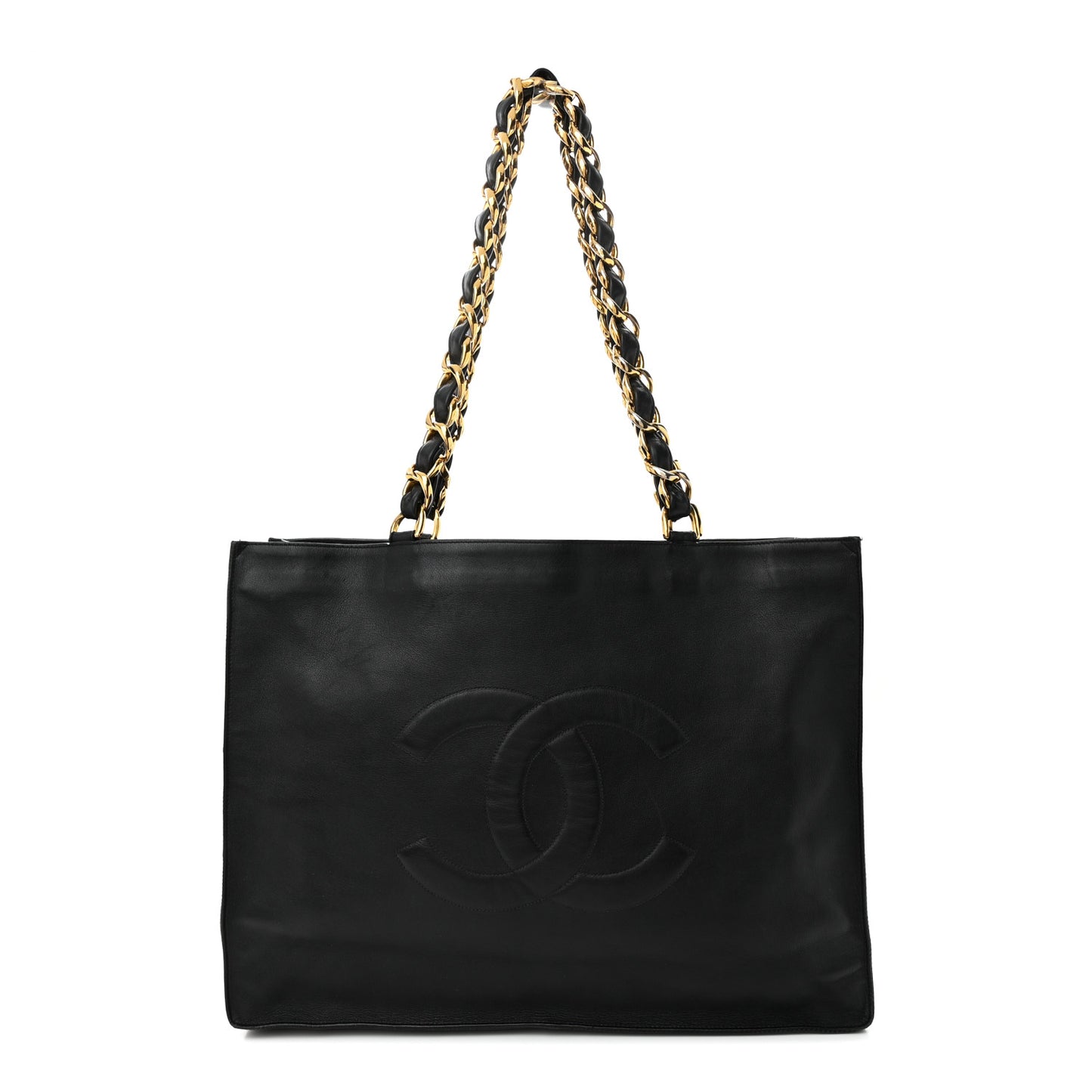 Lambskin CC Tote Black