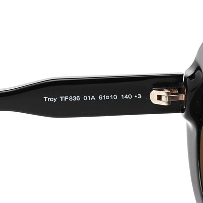 Tom Ford Troy Aviator Sunglasses TF836 Black 6 of 8
