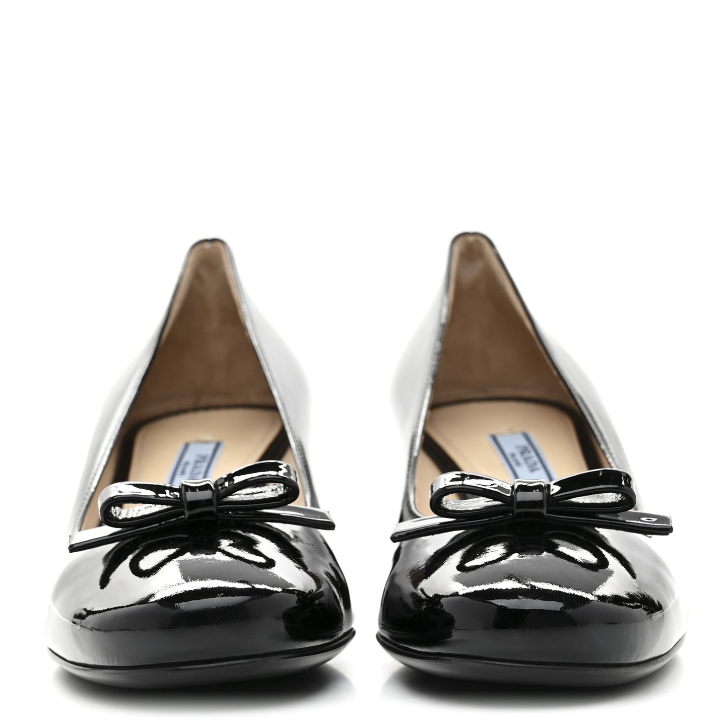Spazzolato Bow Pumps 37.5 Black