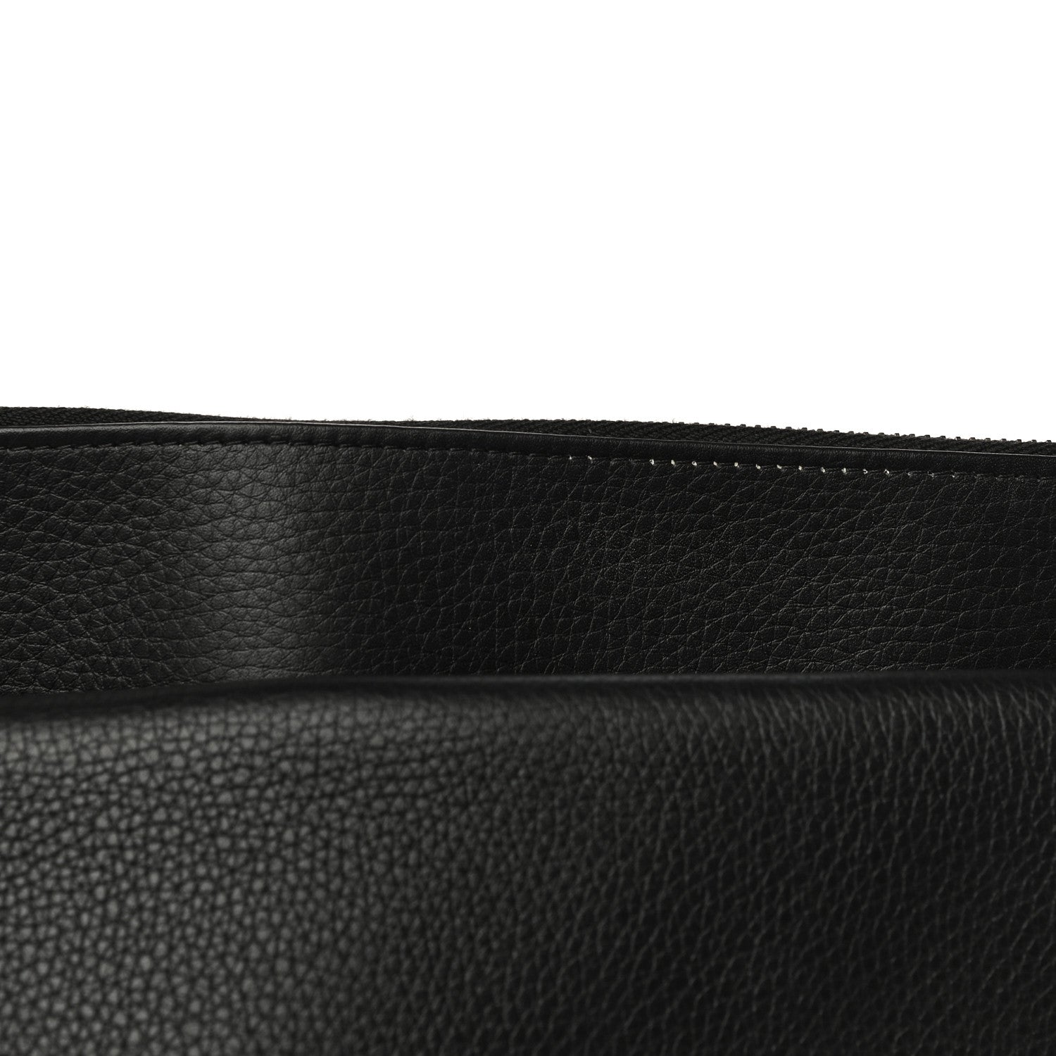 Chanel Grained Calfskin Quilted Large Archi Chic Cosmetic Case Black 12 of 12